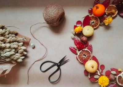 Sabato 22 ottobre – Laboratorio Ghirlanda Autunnale