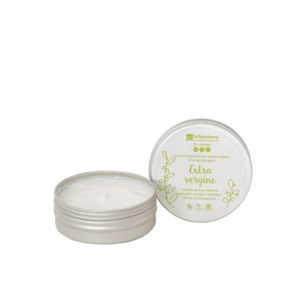 Crema mani nutriente all'olio extravergine