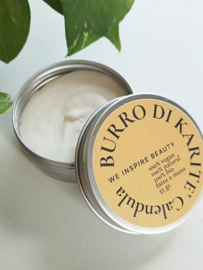 Burro di Karitè con estratto di calendula