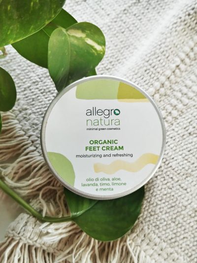 Crema piedi rinfrescante e nutriente