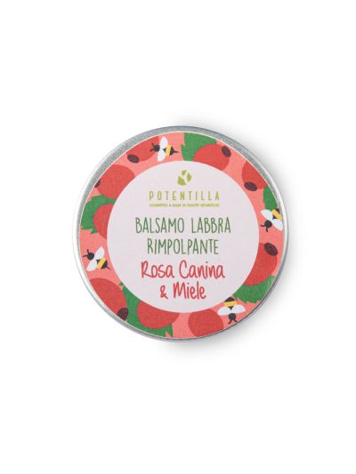 Balsamo labbra rimpolpante alla rosa canina