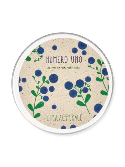 Burro corpo al mirtillo “Numero uno” – nutriente e protettivo