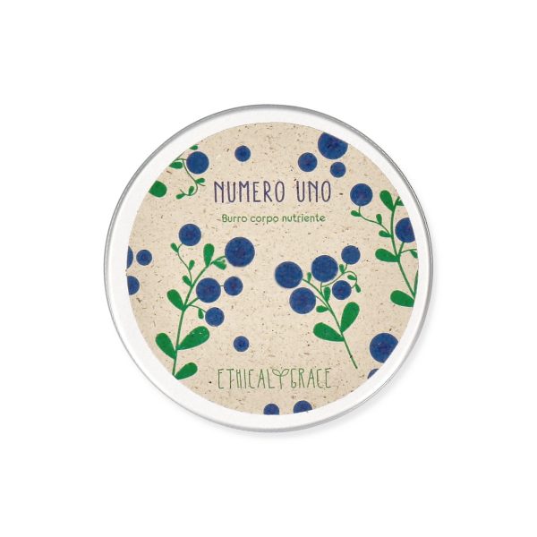 Burro corpo al mirtillo "Numero uno" - nutriente e protettivo