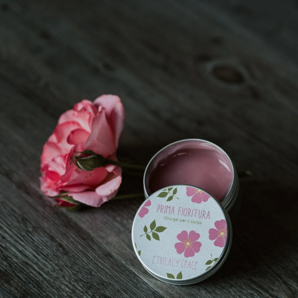 Olio-gel per il corpo "Prima Fioritura" - riequilibrante elasticizzante - immagine 3