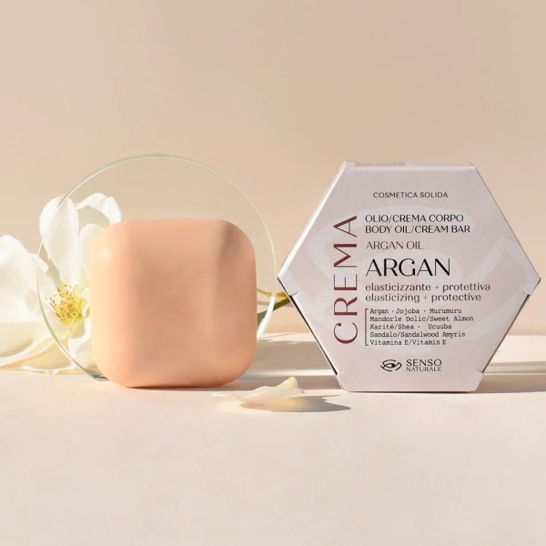 Crema corpo solida all'argan - elasticizzante - immagine 2