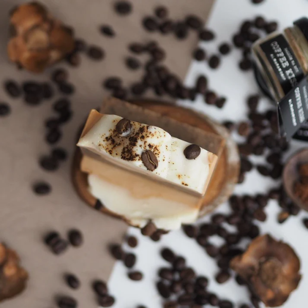 Sapone solido naturale - Cappuccino - immagine 2