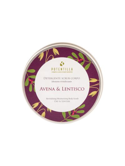 Scrub corpo e detergente delicato – Avena e lentisco