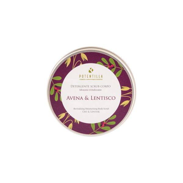 Scrub corpo e detergente delicato - Avena e lentisco