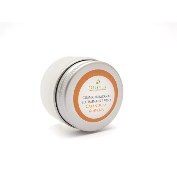 Crema viso idratante e illuminante - Calendula e Avena - immagine 2