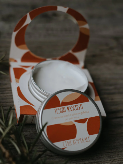 Crema viso pelle mista – Tesori nascosti