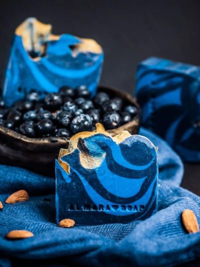 Sapone solido naturale – Mirtillo