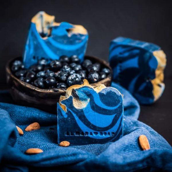 Sapone solido naturale - Mirtillo - immagine 2