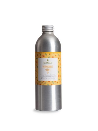 Deodorante naturale spray – arancia e cannella