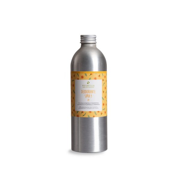 Deodorante naturale spray - arancia e cannella - immagine 2