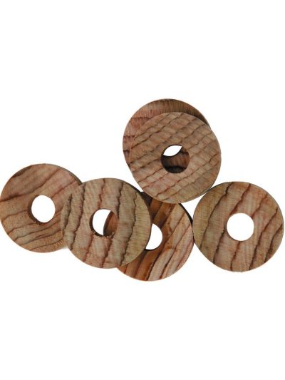 Anelli di legno di cedro per armadi