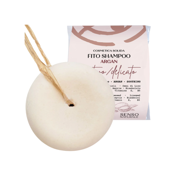 Shampoo solido lenitivo/delicato all'argan - Cute Sensibile