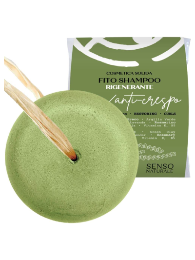Shampoo solido rigenerante – Capelli ricci e/o crespi