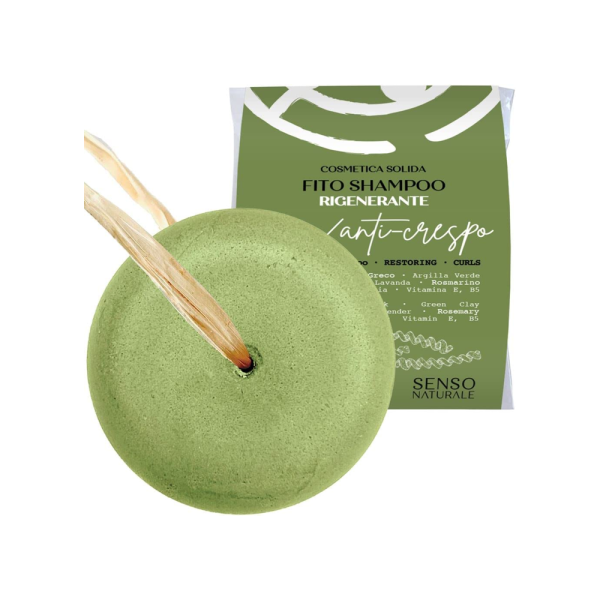 Shampoo solido rigenerante - Capelli ricci e/o crespi