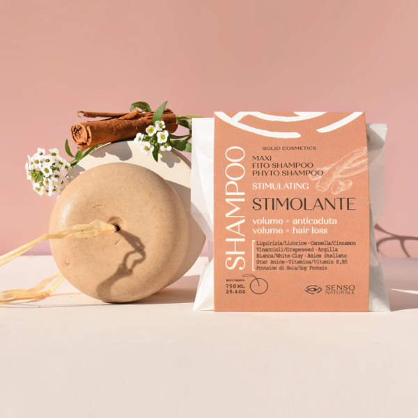 Shampoo solido stimolante - Volume e anti caduta - immagine 3