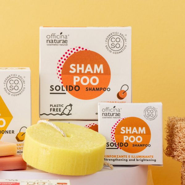 Shampoo solido per tutti i tipi di capelli - rinforzante e illuminante - immagine 2