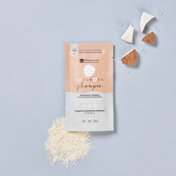 Shampoo in polvere rinforzante e idratante - Capelli secchi e normali - EcoPowder - immagine 2