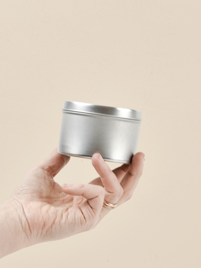 Contenitore porta solidi in latta