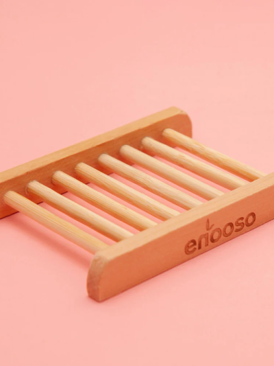 Poggia sapone in bambù