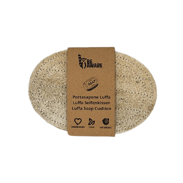 Spugnetta - Poggia sapone in luffa