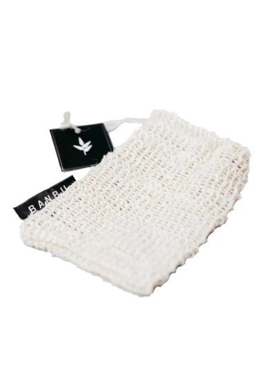 Sacchetto porta sapone / guanto esfoliante in sisal