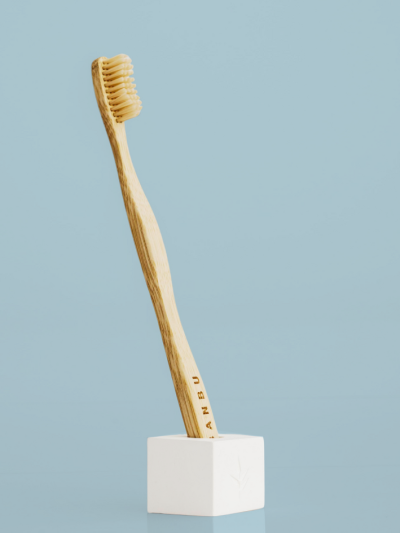 Stand in gesso per spazzolino