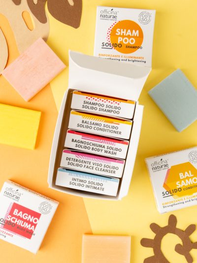 Kit viaggio cosmetici solidi – Energy kit