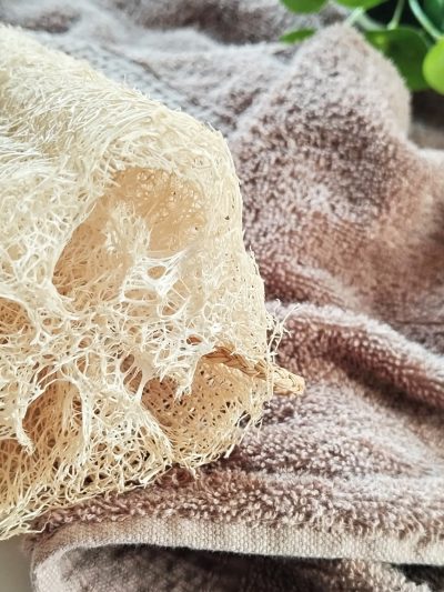 Spugna di luffa naturale per il corpo
