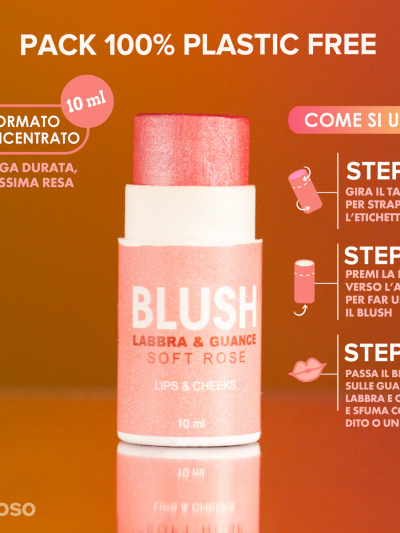 Blush in crema – labbra, occhi e guance
