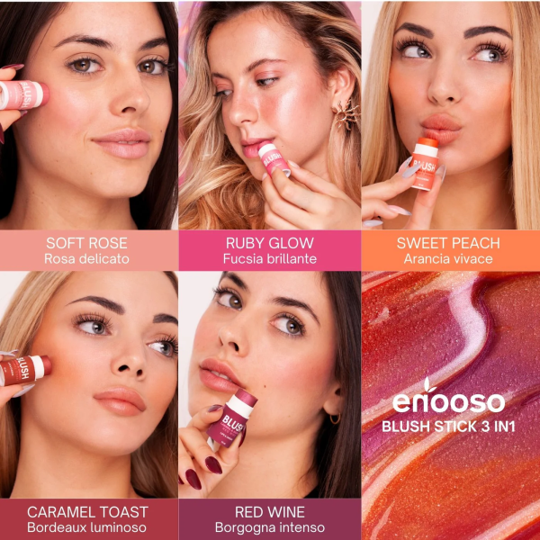 Blush in crema - labbra, occhi e guance - immagine 6