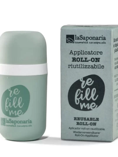 Applicatore per deodorante roll-on ricaricabile
