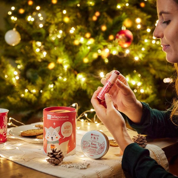 Salvadanaio Volpe artica - Kit mani e labbra - immagine 2