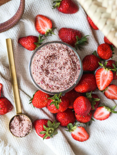 Scrub corpo allo zucchero – Strawberry cream