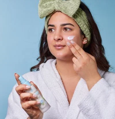 Fascia capelli per skincare