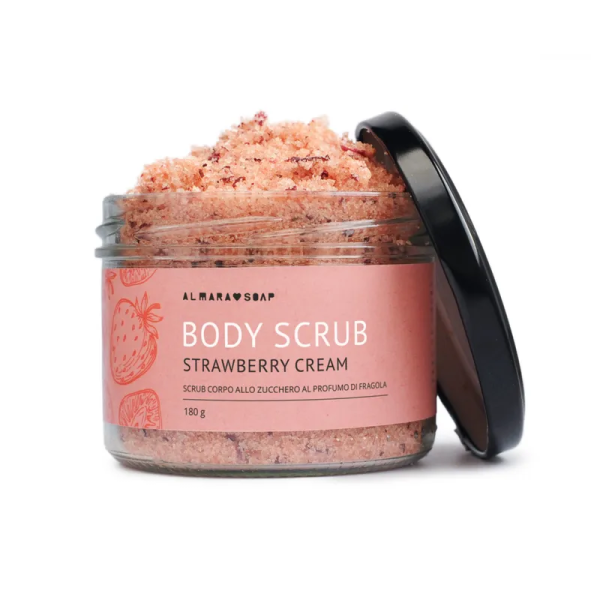 Scrub corpo allo zucchero - Strawberry cream