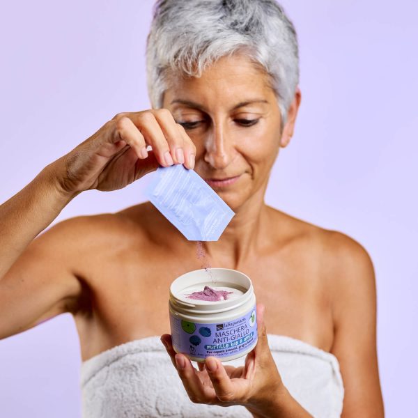 Maschera capelli anti-giallo - immagine 2