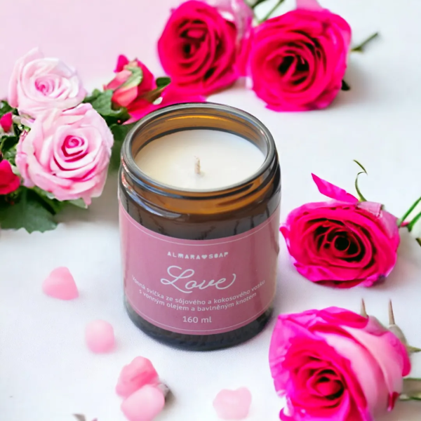 Candela profumata - Love - immagine 2