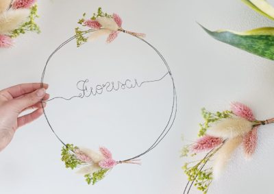 Mercoledì 16 aprile 2025 – Ghirlande di Primavera in fil di ferro