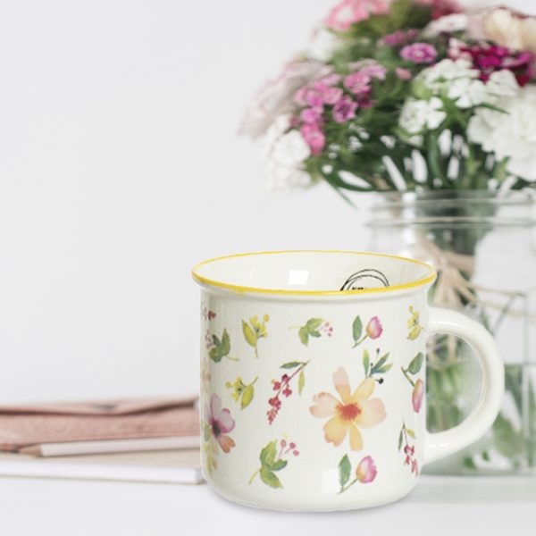 Tazza Botanica in porcellana - immagine 5