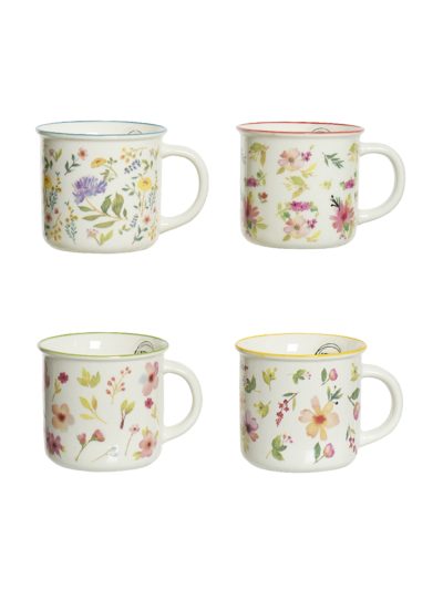 Tazza Botanica in porcellana