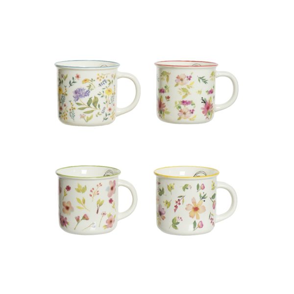 Tazza Botanica in porcellana