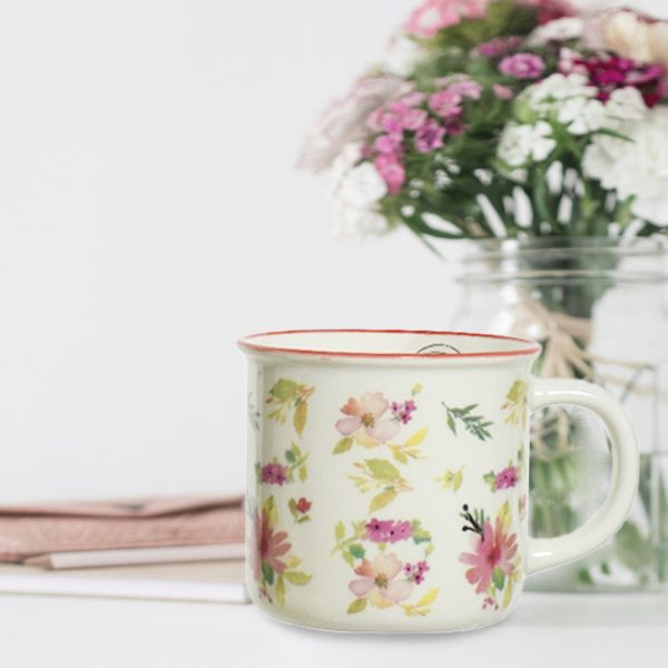 Tazza Botanica in porcellana - immagine 4