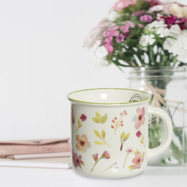 Tazza Botanica in porcellana - immagine 3