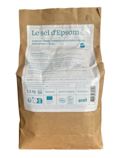 Sali di Epsom per bagni e pediluvi