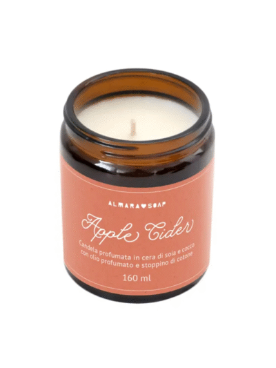 Candela di soia profumata – Apple Cider