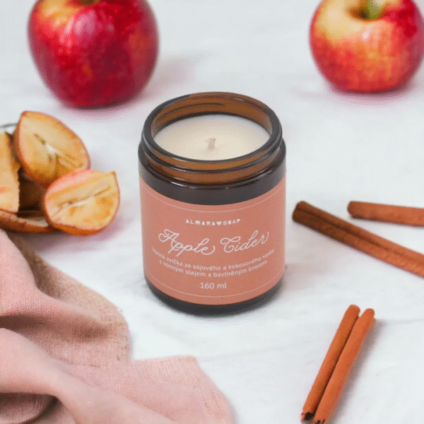 Candela di soia profumata - Apple Cider - immagine 2
